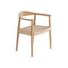 benssur COVE Solid Ash Paper Rope Dining Armchair Natural