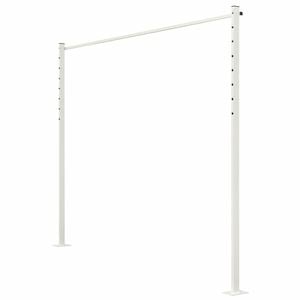 Austral 2.4m Surfmist Fold Down Clothesline Accessory Ground Mount Kit - Surfmist