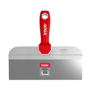 Intex 350mm 14" PlasterX Stainless Steel Taping Knife With MegaGrip Handle