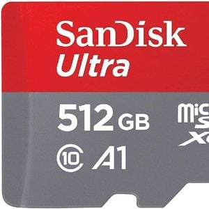 SanDisk 512GB Ultra microSDXC 100Mb/s Class 10 UHS-I Micro SD Card