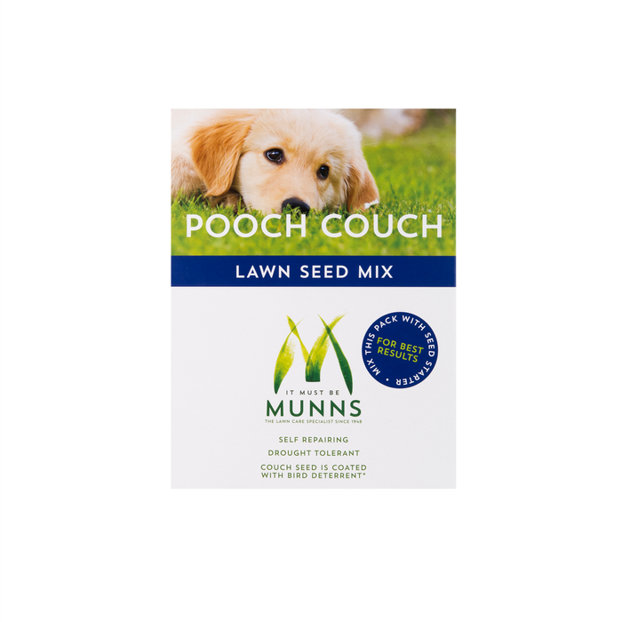 Munns 25kg Professional Pooch Couch Lawn Seed Mix