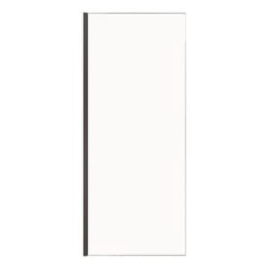 Stein 900 x 2000mm Black Georgia Square Shower - Return Panel Only