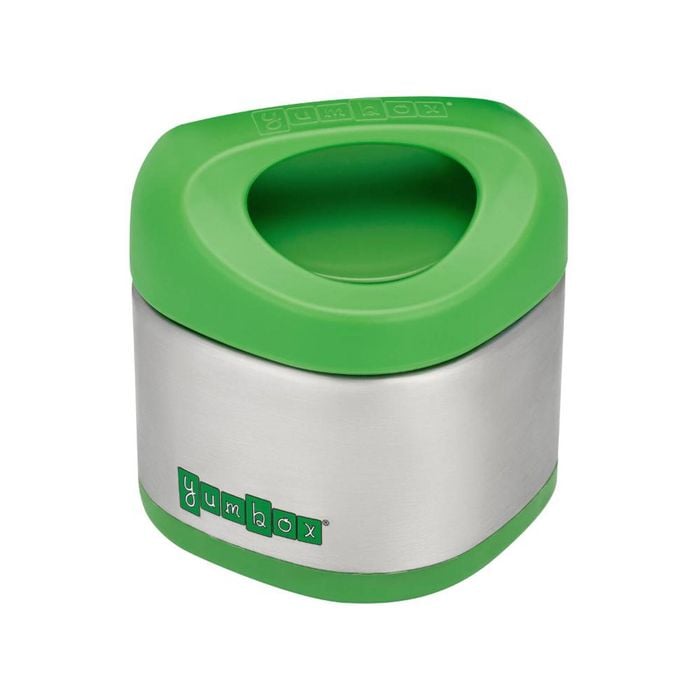 Yumbox Cubi Stainless Steel Triple Wall Thermal Food Jar 295ml - Apple Green