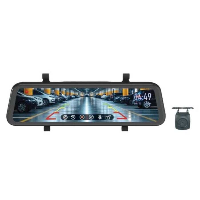 AERPRO 9" HD Rearview Mirror Display & Reverse Camera