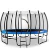 Kahuna Twister 14ft Springless Trampoline - Blue
