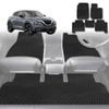 6D Diamond Car Floor Mats for Nissan JUKE 2020-Current-Full Set-Black-Outback GT