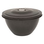 Daily Bake Non-Stick Pudding Steamer w/ Lid Bakeware 2L - Black