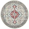 Pathway 705 Pastel 200x200cm Round - Medium Pet Friendly Power Loomed Rug