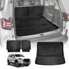 Boot Liner Set For Ldv D90 2017-2024 All Weather Heavy Duty Car Trunk Back Seat Protector Cargo Kick Mats
