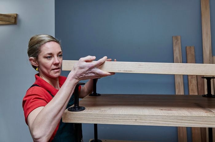 DIY Step Image - D.I.Y. industrial wooden tv entertainment unit . Blob storage upload.