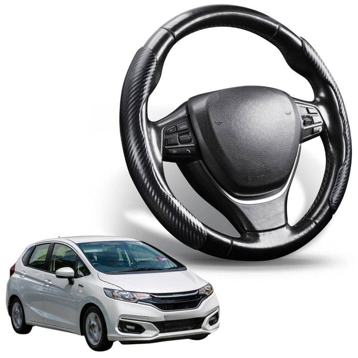 Segmented Steering Wheel Cover for Honda Jazz  2014 - 2021 (FIT GK/GH/GP)