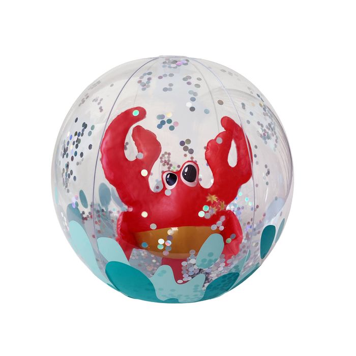 Coconut Grove Snappy the Crab 3D Inflatable Beach Ball