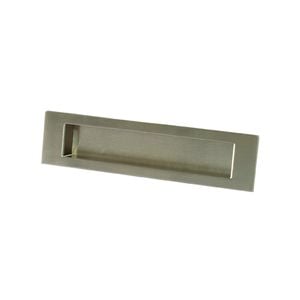 Sylvan Flush Pull 146mm Satin Nickel Plate