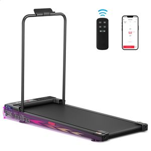 BLACK LORD Treadmill Walking Pad Electric Incline Black