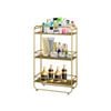 SOGA 3 Tier Rectangular Bathroom Shelf Rack Organiser