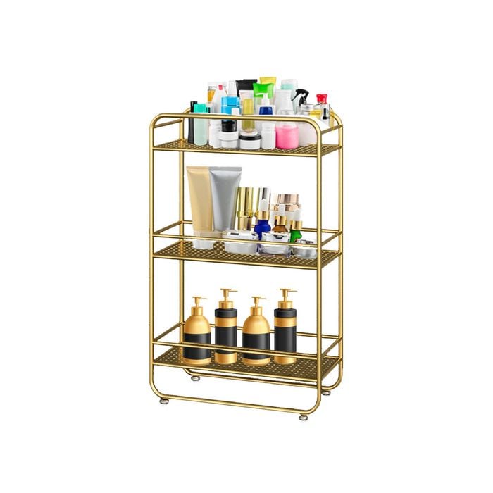 SOGA 3 Tier Rectangular Bathroom Shelf Rack Organiser