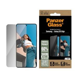 Panzer PanzerGlass Wide Privacy Screen Protector for Samsung GS25 Edge - Clear