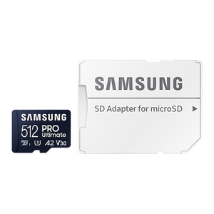 Samsung 512GB PRO Ultimate MicroSD Card With Adapter [MB-MY512SA/WW]