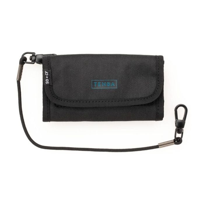 Tenba Tools Reload SD6+CF6 Card Wallet Secure Memory Quick Access - Black