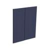 Kaboodle Corner Wall Cabinet Doors Pk2 Heritage Berry Blue