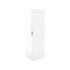 Lugna 2048 x 600 x 580mm White Double Hangrail 1 Shelf 1 Right Hand Door Cabinet