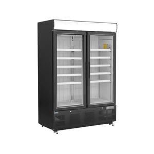 Polar G-series Upright Display Freezer 920ltr Black - Display Freezers (gh429-a)