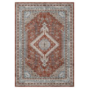 Urban Style Bazaar Printed Microfibre Rug Home Decor Rust 160x240cm