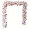 Lifebay Pink Christmas Garland Pine Cedar