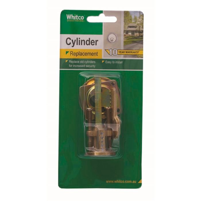 Whitco Polished Brass Replacement Cylinder