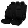 Catzon Car Seat Cover Composite Sponge Universal Fit Cars Suv-black