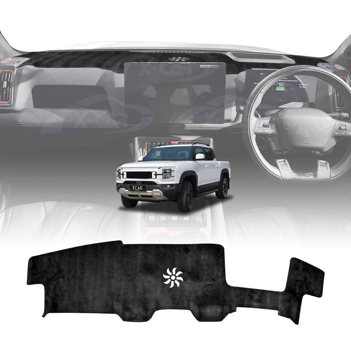Dash Mat For Byd Shark 6 2024-onwards Non-slip Microfiber Dashboard Pad Interior Accessories