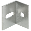 Hafele Galvanised Steel Angle Bracket - 12 Pack