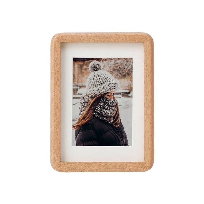 VeeArt Wooden Photo Frame Beech 4x6" Elliot Series