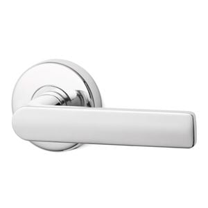 Lockwood Element Velocity Satin Chrome Pearl Passage Set