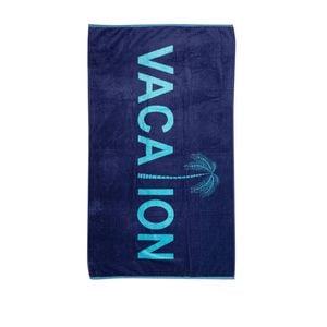 Rans Premium Cotton Jacquard Beach Towel Vacation 86 x 160 cm