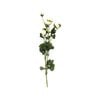 UN-REAL 60cm White Artificial Ranunculus Flower