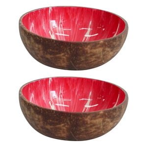 2PK LVD Sunray Peach 13cm Decorative Coco Bowl Home Decor Round