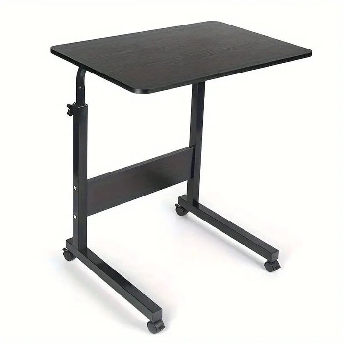 Lifebay Black Lift Table Desk with Pulley to Adjust Height