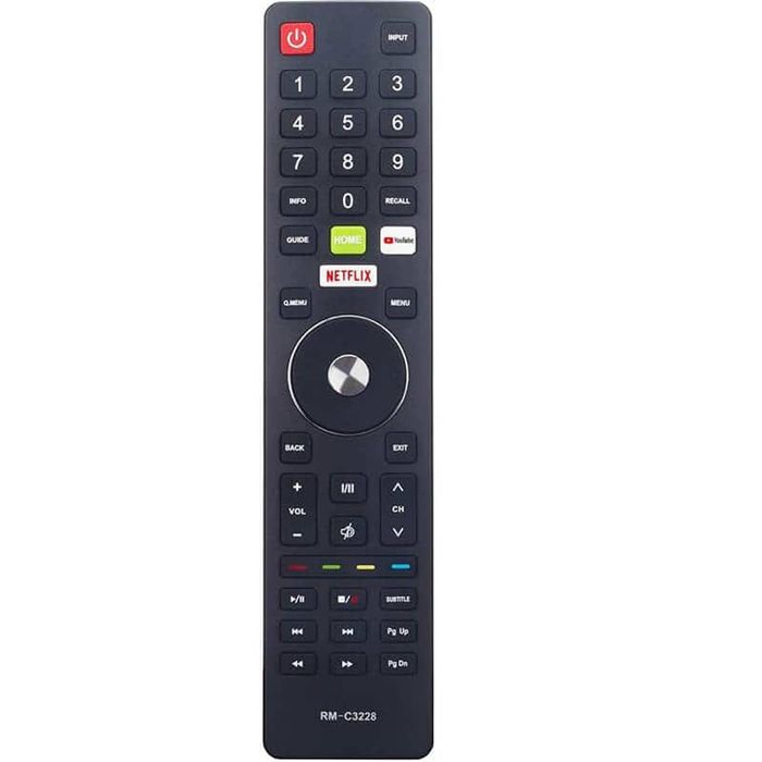SupRShield Devanti TV Remote Control For STV-668-UHD-50-BK