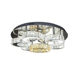 Element Lighting FRED Crystal Ceiling Light Tri-colour LED 600mm