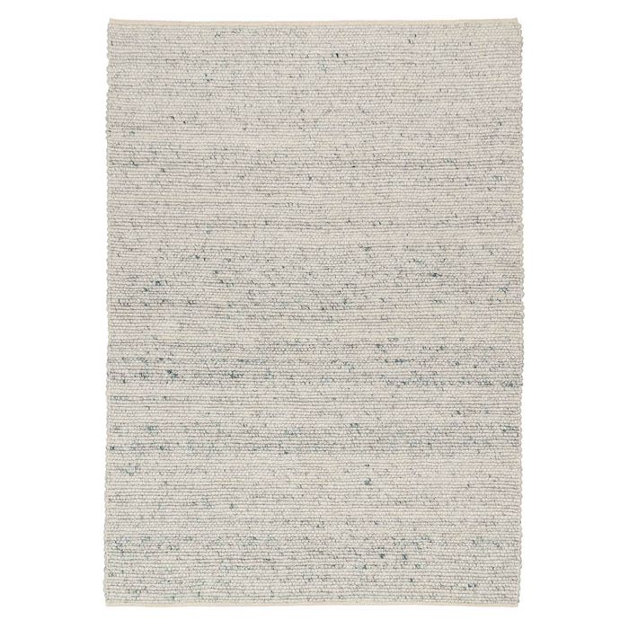 Loopsie-280cm X 190cm-selwyn Neutral Grey Charcoal Marbled Wool Rug