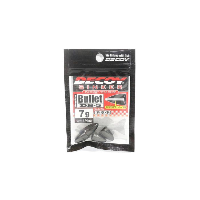 Decoy DS5 Bullet Fishing Sinker 7g