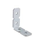 Carinya 50 x 50 x 20 x 2mm Galvanised Angle Make-A-Bracket