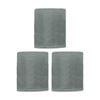 3PK Capri Non Slip Bath Mat Bathroom Floor Accessory Home Decor 45x75cm Ash