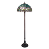 G&g Mauve Tulip Tiffany Floor Lamp