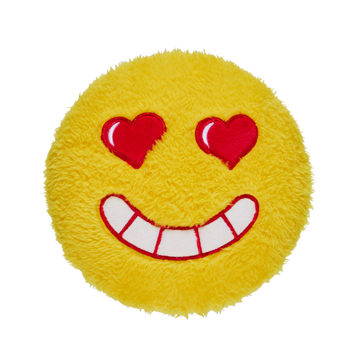 Happy Tails Yellow Face Big Squeaker Toy