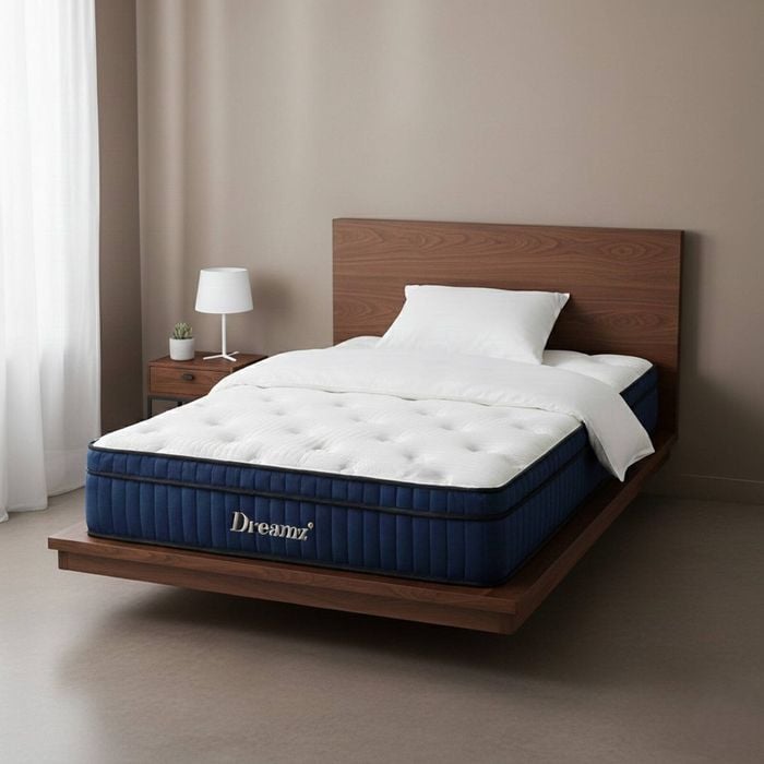 Dreamz SAPPHIRE 34cm 7 Zoned Premium Hybrid Spring Mattress - Single