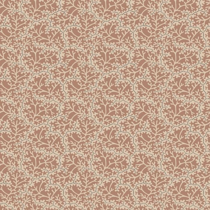 Wallpaper Trader Coral Terracotta