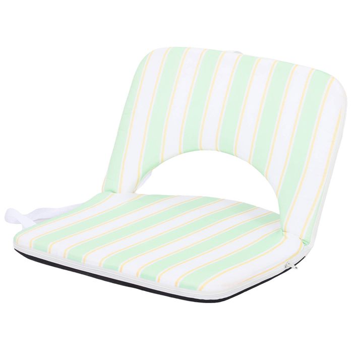 Marquee Light Green Square Recliner Chair