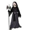 Google-Eyed Skeleton Kids Halloween Halloween Costume with Hooded Robe and Pop-Out Eye Mask, Medium